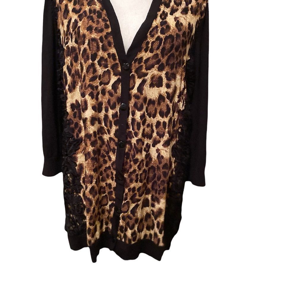 Chico’s Leopard Print Cardigan - Picture 14 of 15